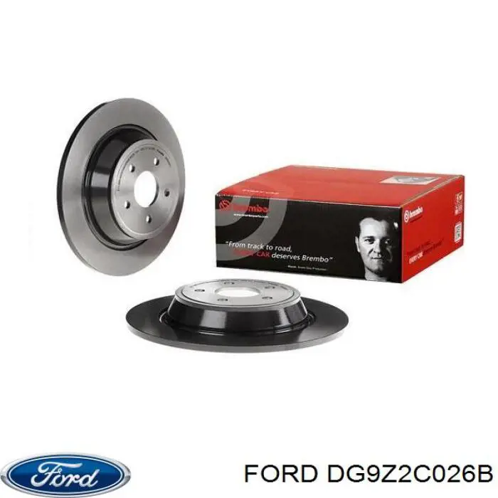 Задні дискові гальма Ford DG9Z2C026B ціна, від 38.69 USD
