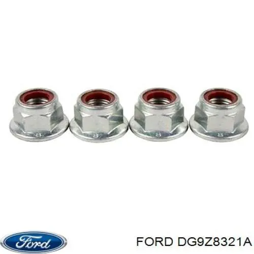 DG9Z8321A Ford Проставка (гумове кільце) пружини передньої, нижня