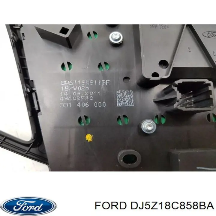 Пульт керування магнітолою Ford DJ5Z18C858BA ціна, від 41.17 USD