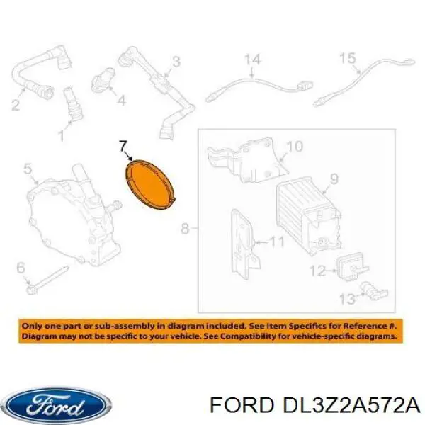  Ford DL3Z2A572A ціна, від 11.58 USD