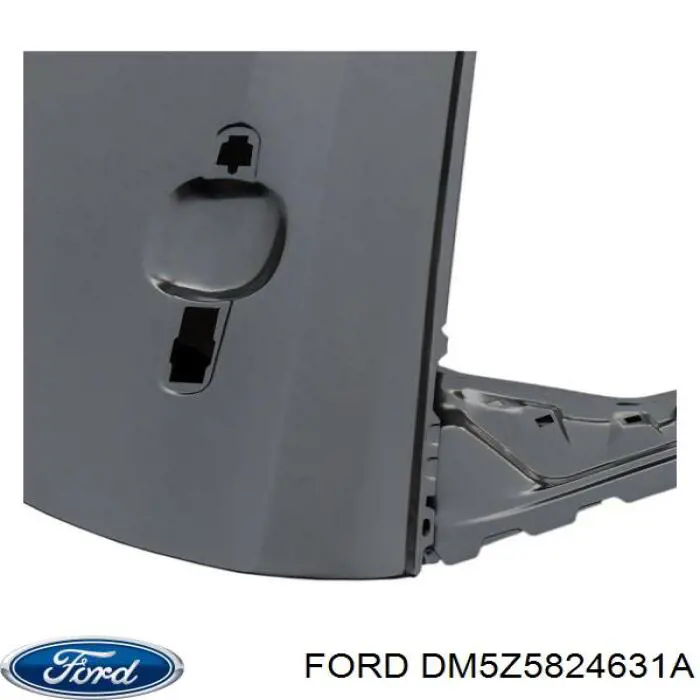 DM5Z5824631A Ford Двері пасажирськи задні ліві