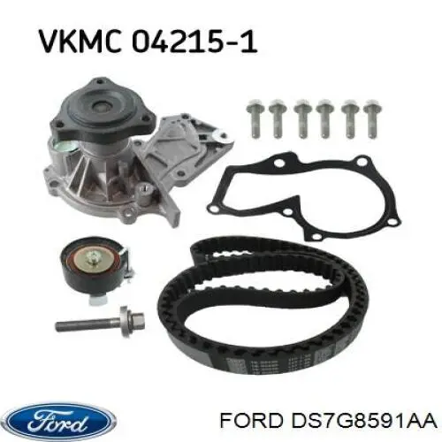 Купити DS7G8591AA Ford Насос охолоджуючої рідини