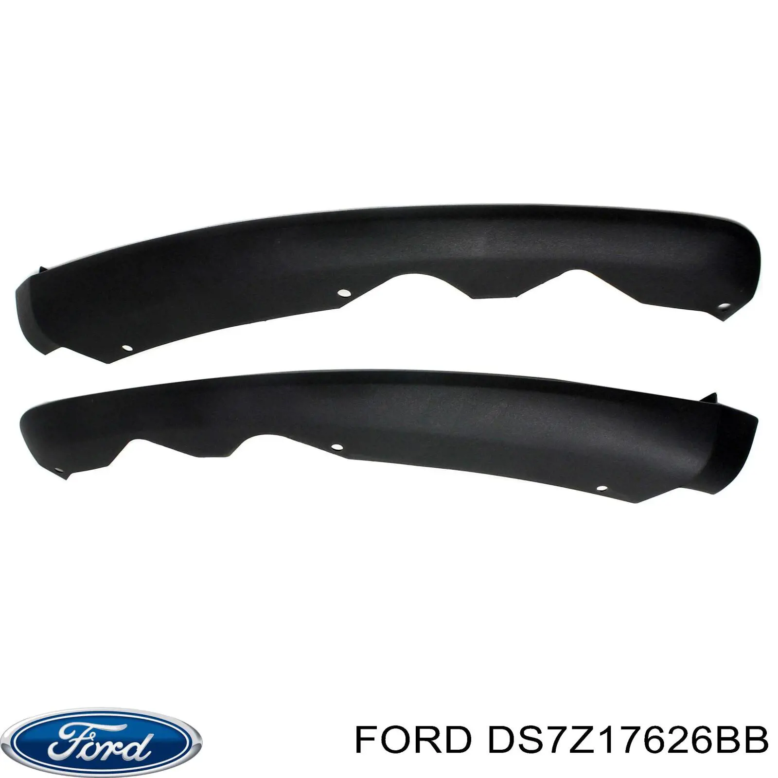 DS7Z17626BB Ford Спойлер переднього бампера, лівий