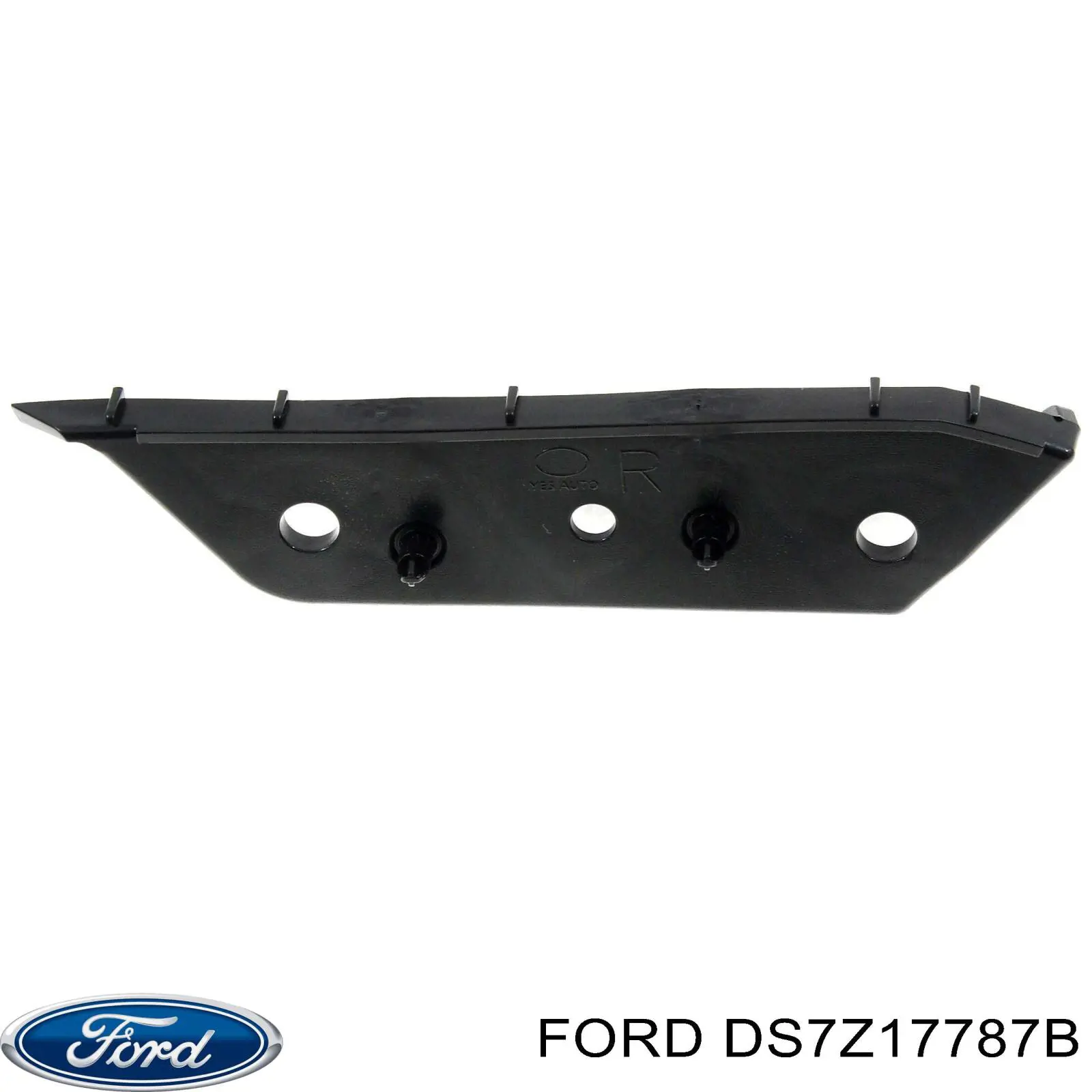 DS7Z17787B Ford Кронштейн бампера заднього, зовнішній правий
