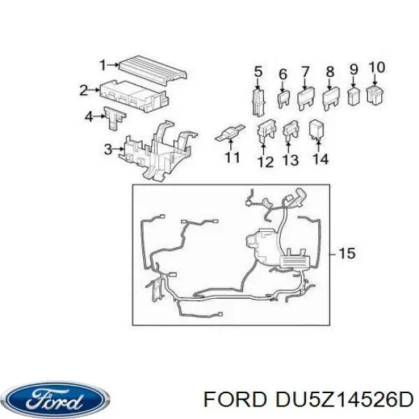DU5Z14526D Ford 