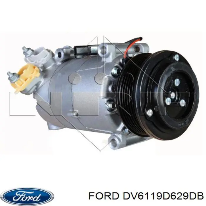 Компресор системи кондиціювання Ford DV6119D629DB ціна, від 119.44 USD