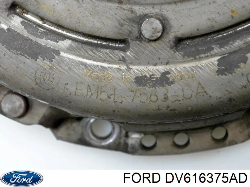 Маховик DV616375AD Ford