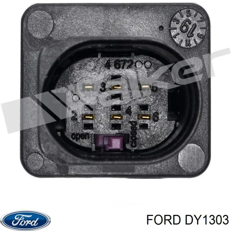 Лямбда зонд до каталізатора, лівий Ford DY1303