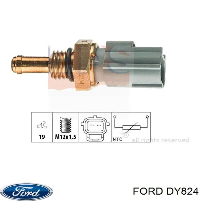 Термодатчик охолоджуючої рідини Magneti Marelli SPA116 ціна, від 4.65 USD