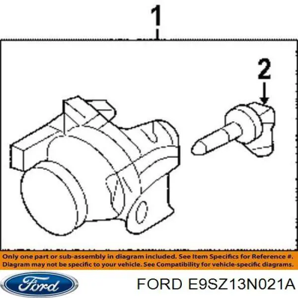 Купити E9SZ13N021A Ford Лампочка галогенна