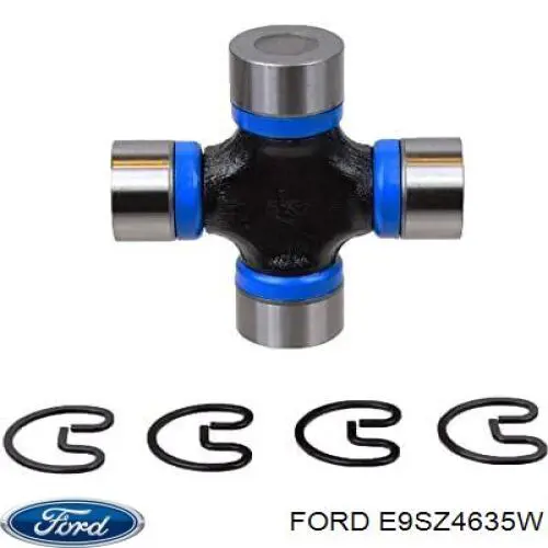 E9SZ4635W Ford Хрестовина карданного валу