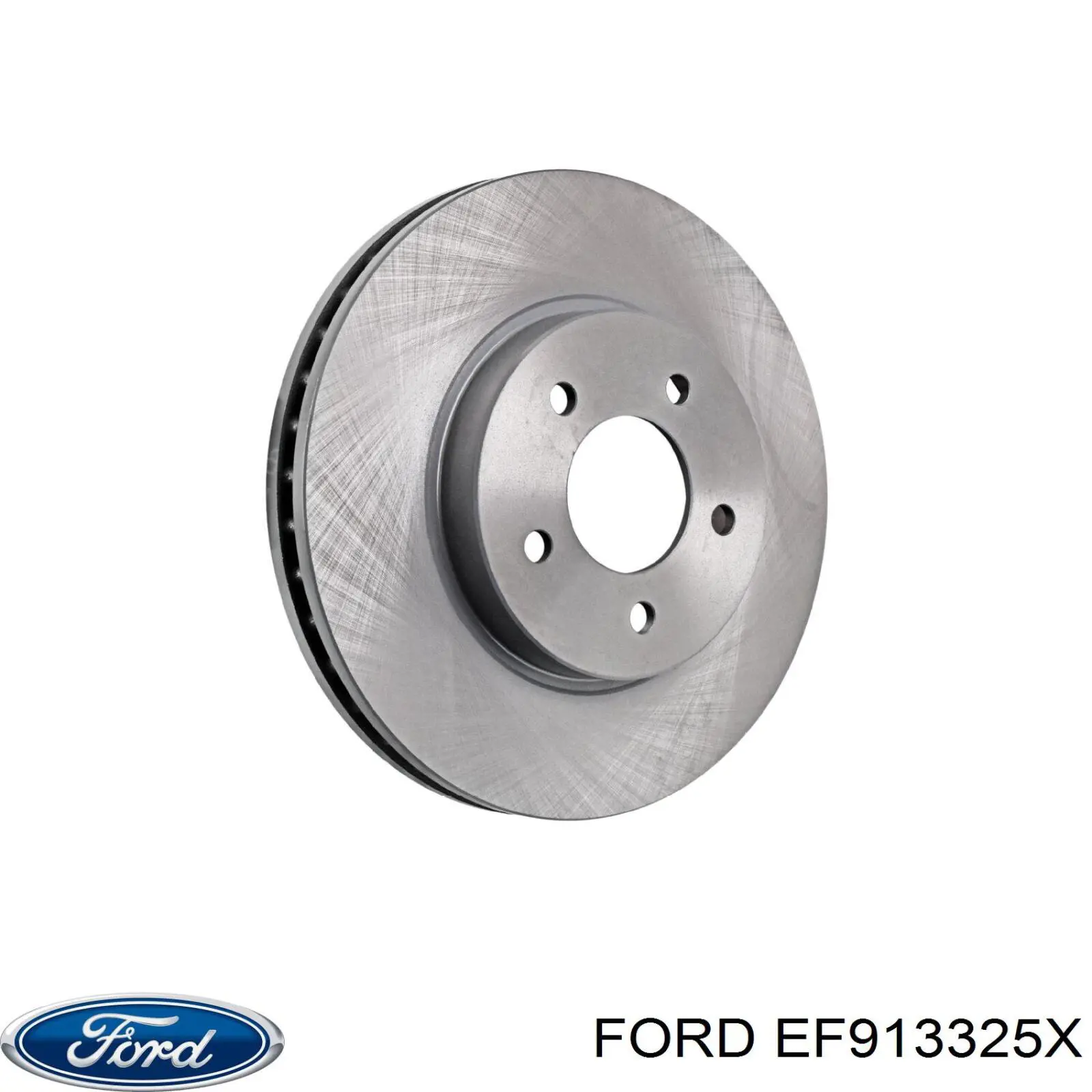 Диск переднього гальма Ford EF913325X ціна, від 66.37 USD