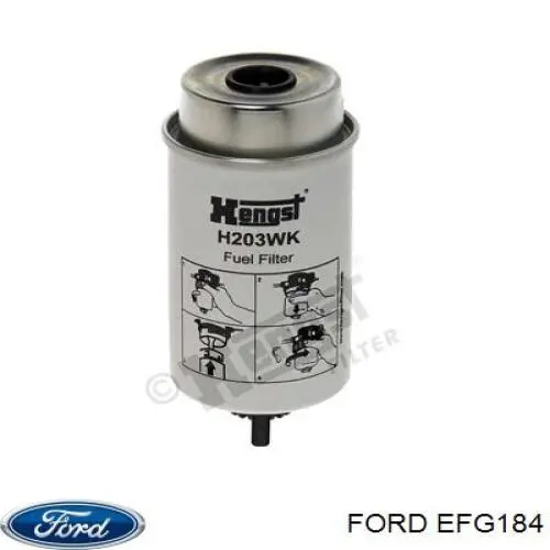 Фільтр паливний EFG184 Ford