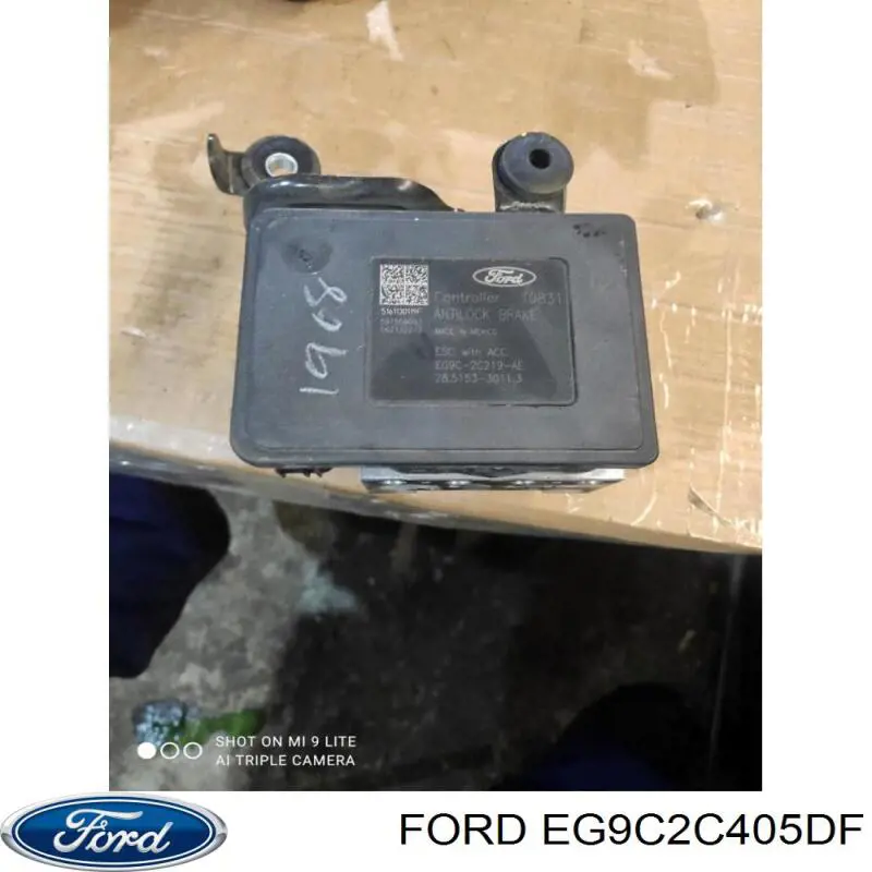  EG9C2C405DF Ford