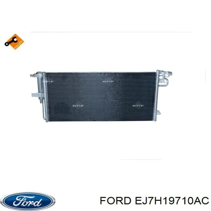Конденсатор кондиціонера Ford EJ7H19710AC ціна, від 68.90 USD