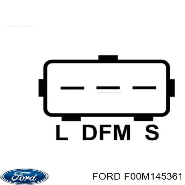 Реле зарядки генератора Ford F00M145361 ціна, від 24.18 USD