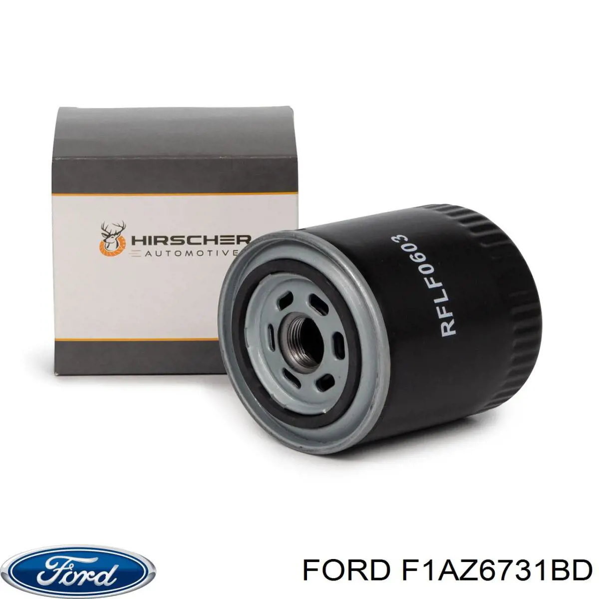 Масляний фільтр двигуна Ford F1AZ6731BD ціна, від 7.78 USD