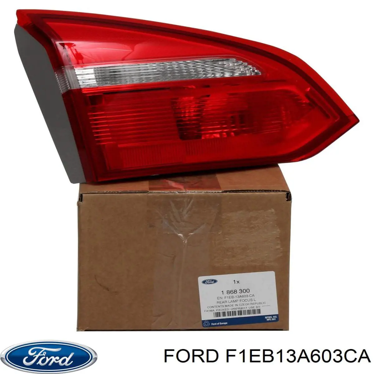 F1EB13A603CA Ford Задня ліва фара