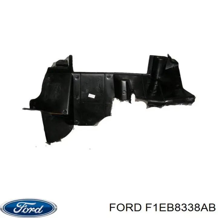 F1EB8338AB Ford Повітропровід (дефлектор) радіатора, правий