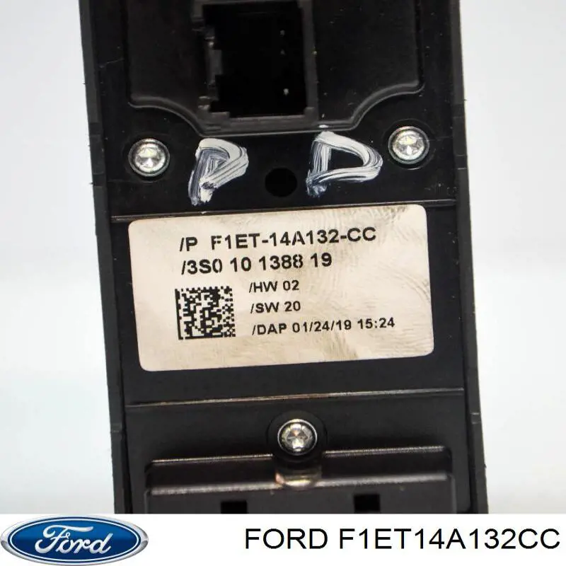 Кнопковий блок керування склопідіймачами передній лівий F1ET14A132CC Ford