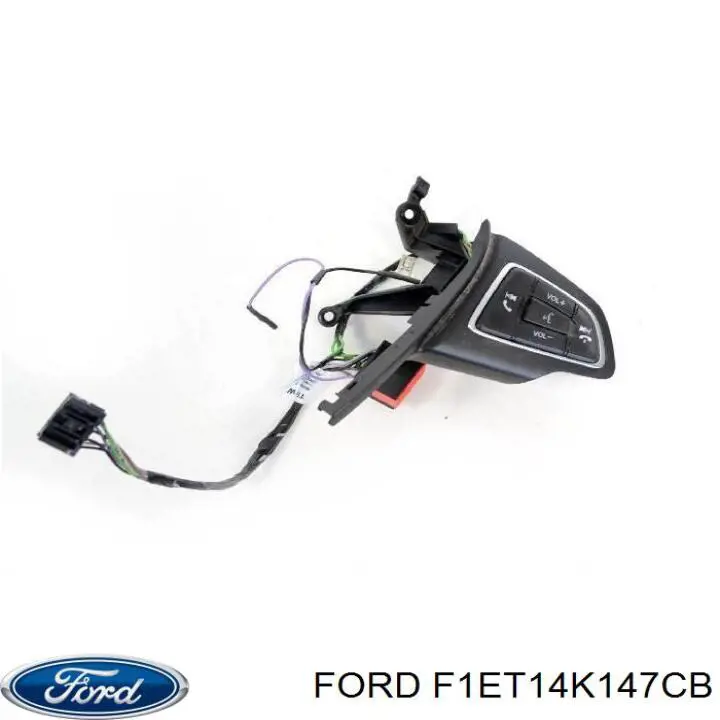 F1ET14K147CB Ford Блок кнопкових перемикачів кермового колеса