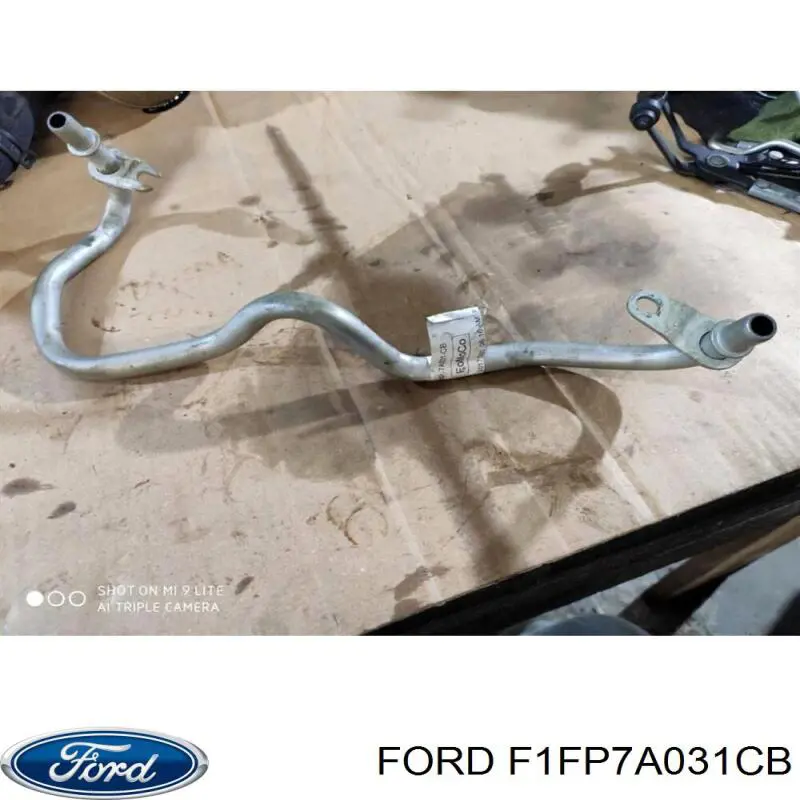 F1FP7A031CB Ford Трубка масляного радіатора АКПП, нижня