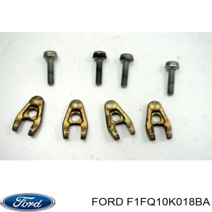 F1FQ10K018BA Ford Кронштейн натягувача приводного ременя