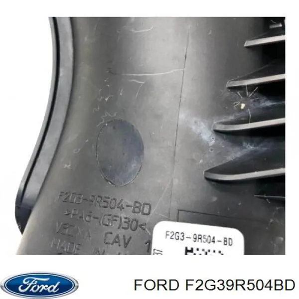 F2GZ9B659B Ford Патрубок повітряний, вхід в турбіну (наддув)