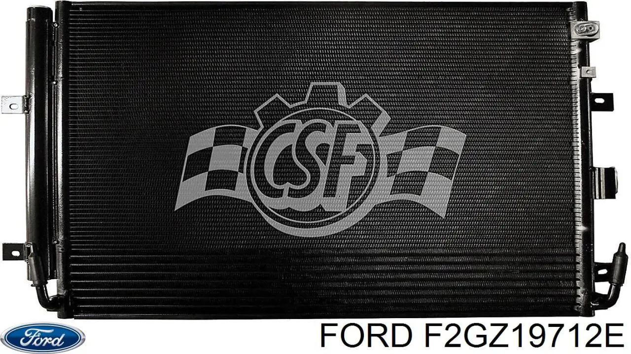 F2GZ19712E Ford радіатор кондиціонера