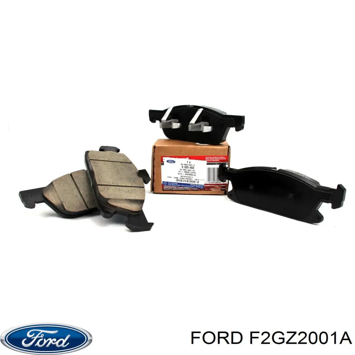 Купити F2GZ2001A Ford Колодки гальмівні передні, дискові