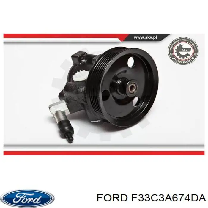 Купити F33C3A674DA Ford Насос гідравліки