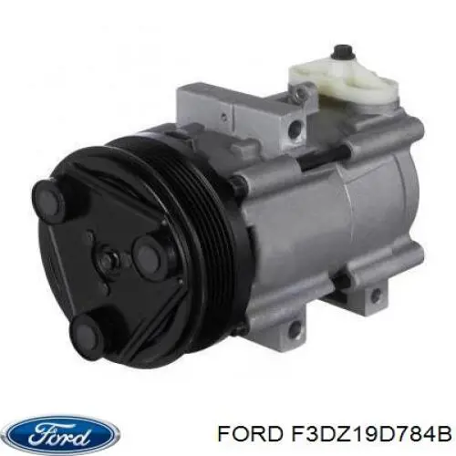 Шків компресора кондиціонера Ford F3DZ19D784C ціна, від 141.82 USD