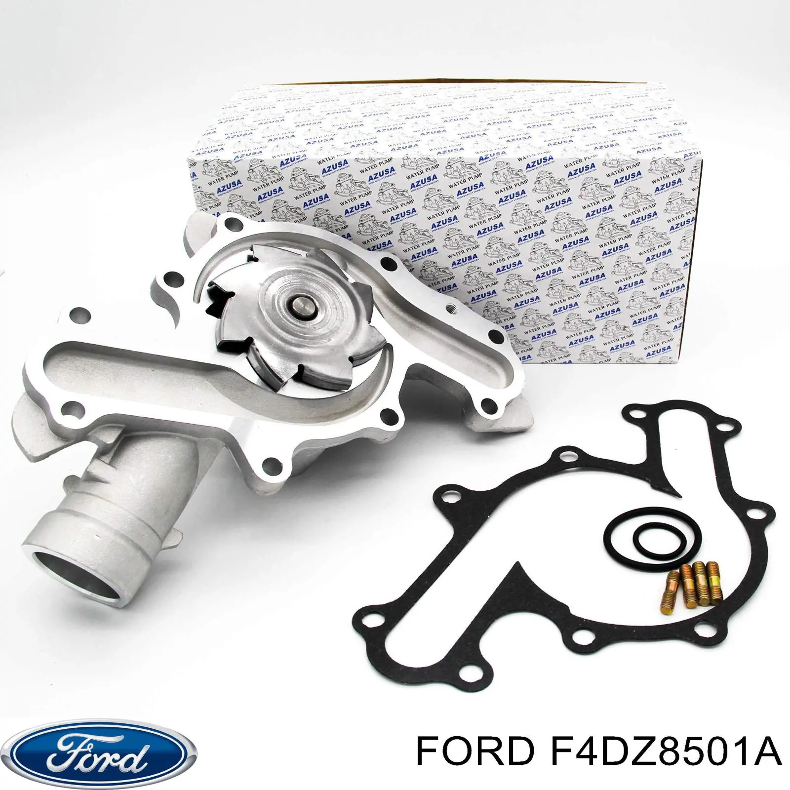 F4DZ8501A Ford помпа водяна, (насос охолодження)