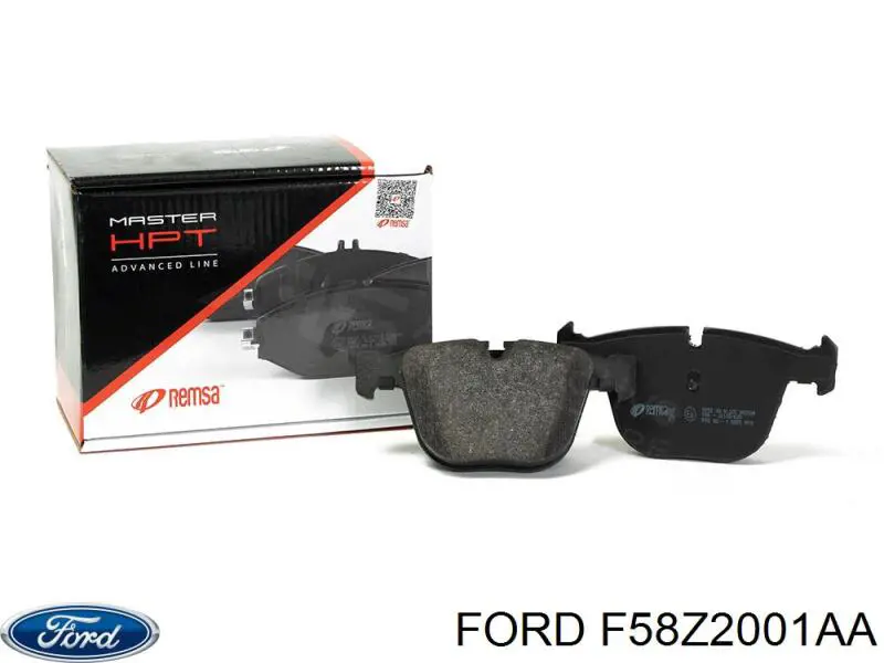 Гальмівні колодки Ford F58Z2001AA ціна, від 21.78 USD
