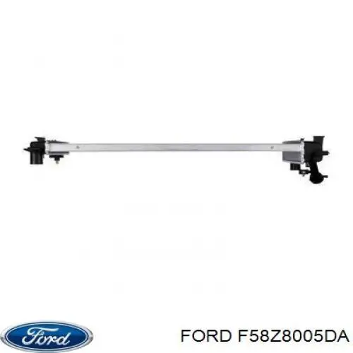 F58Z8005DA Ford Радіатор охолодження двигуна