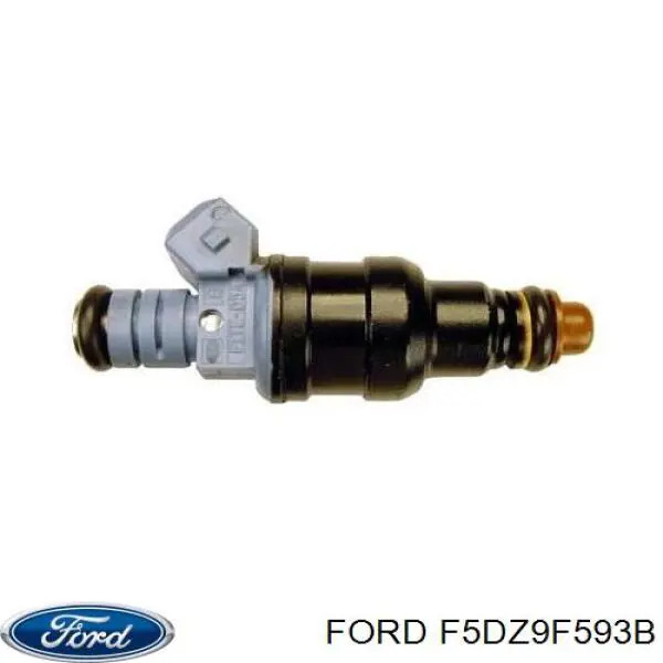 F5DZ9F593B Ford Форсунка вприску палива