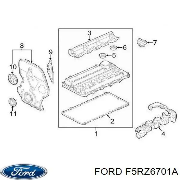  Сальник колінвала задній Ford Taurus 