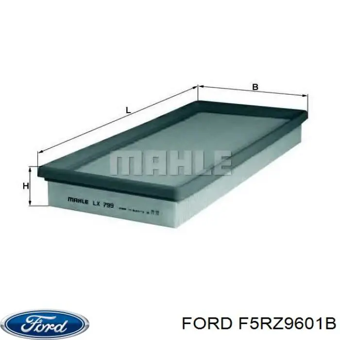 Фільтр повітряний F5RZ9601B Ford