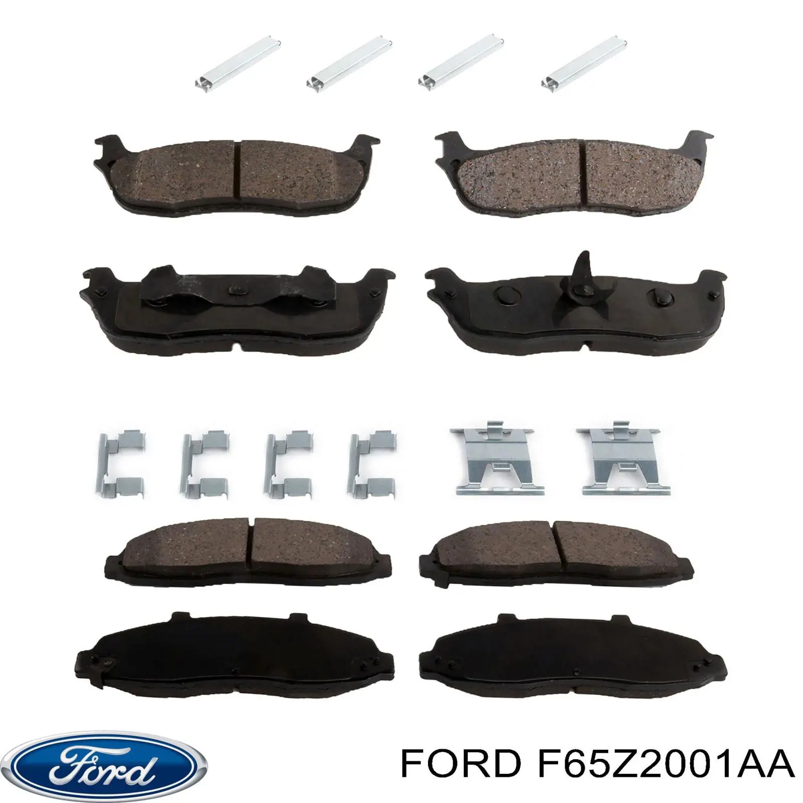 F65Z2001AA Ford Передні гальмівні колодки