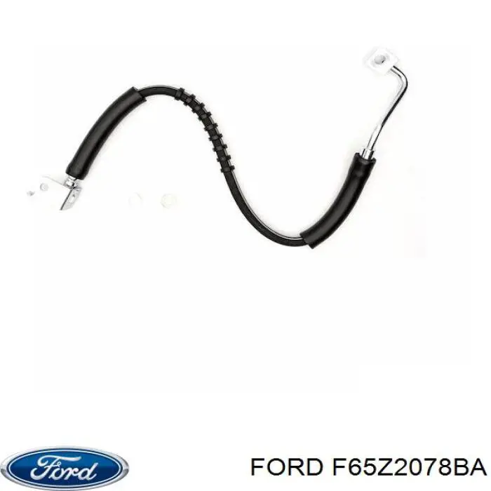 Шланг гальмівний передній, правий Ford F65Z2078BA ціна, від 31.35 USD