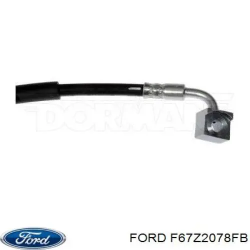 Шланг гальмівний передній, лівий Ford F67Z2078FB ціна, від 26.80 USD