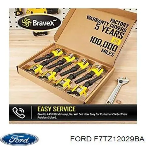 F7TZ12029BA Ford Котушка запалювання