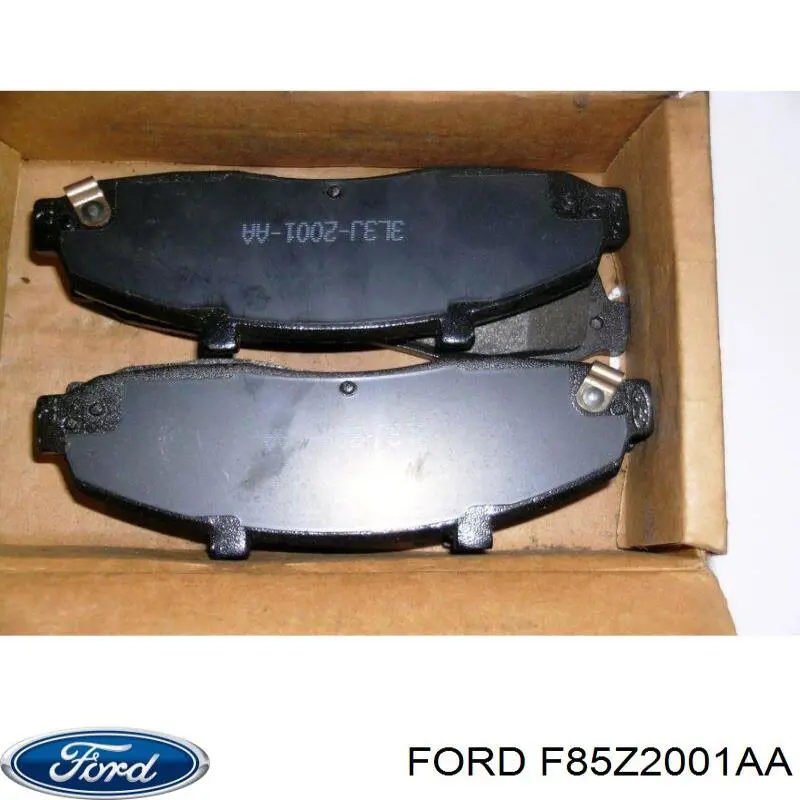 F85Z2001AA Ford Передні гальмівні колодки