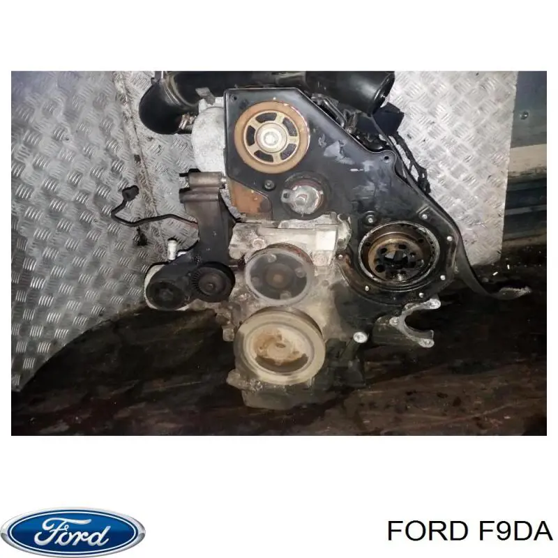 Двигун у зборі F9DA Ford