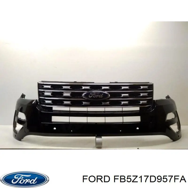 FB5Z17D957FA Ford Бампер передній в зборі