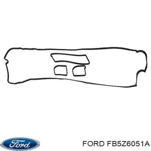 Прокладка головки блока циліндрів (ГБЦ) 5311099 Ford