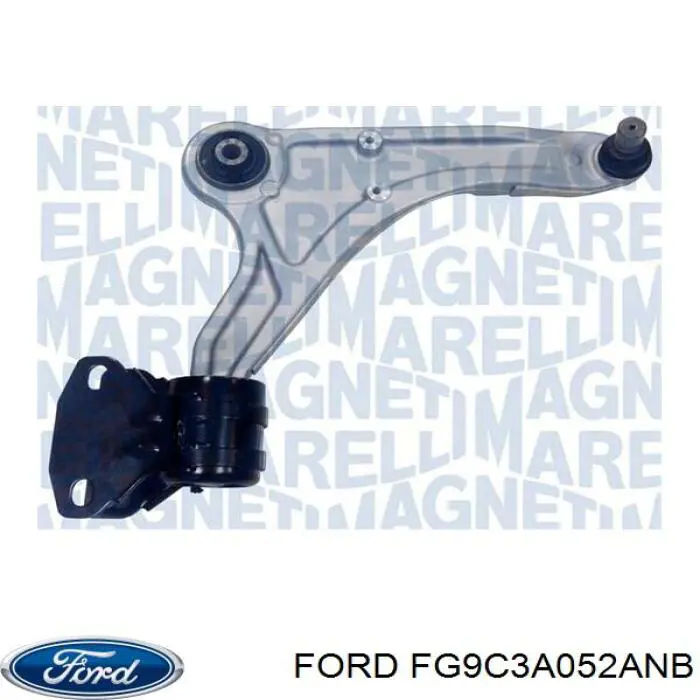 FG9C3A052ANB Ford Важіль передньої підвіски нижній, правий