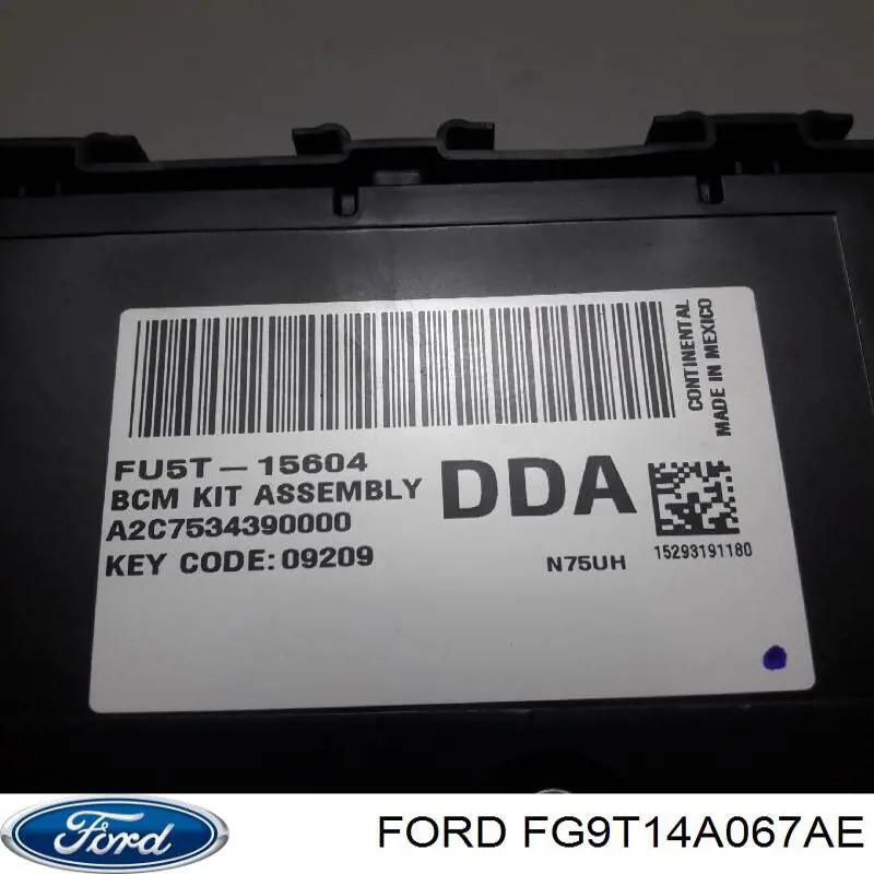 FG9T14A067AE Ford 