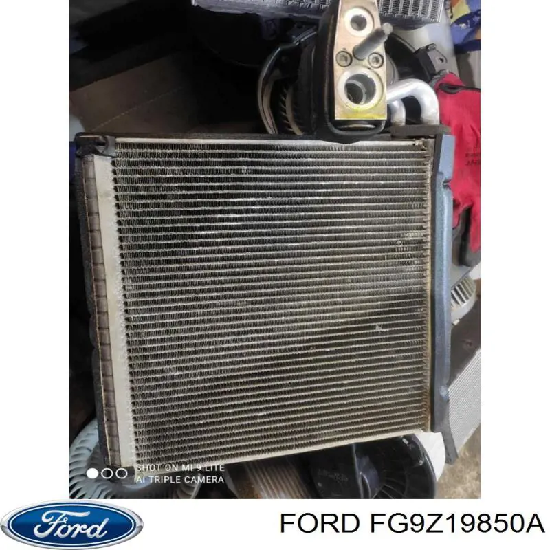 FG9Z19850A Ford радіатор кондиціонера салонний, випарник