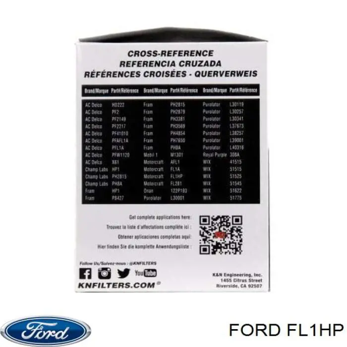 FL1HP Ford фільтр масляний